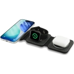 Ładowarka indukcyjna Guess 3w1 4G 15 W MagSafe Czarna - Black