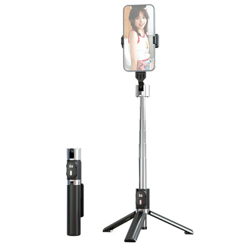 Selfie stick do telefonu USAMS ZB324 Mini Wireless Czarny - Black