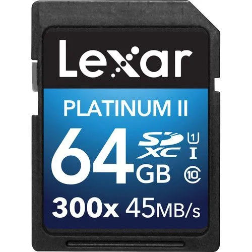 Karta Lexar SD 64GB X300 Premium II C10
