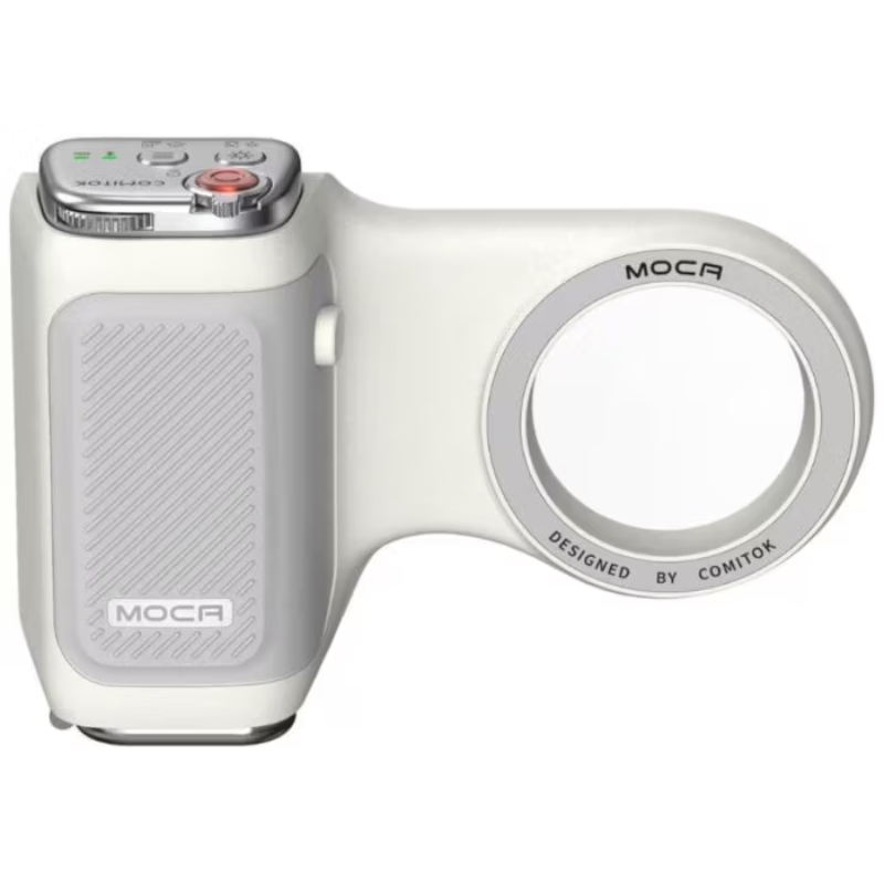 Uchwyt grip do telefonu Comitok Moca MagSafe Biało-szary - White and grey