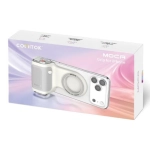 Uchwyt grip do telefonu Comitok Moca MagSafe Biało-szary - White and grey