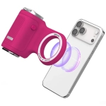 Uchwyt grip do telefonu Comitok Moca MagSafe Różowy - Pink
