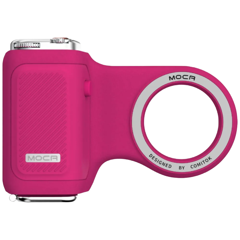 Uchwyt grip do telefonu Comitok Moca MagSafe Różowy - Pink