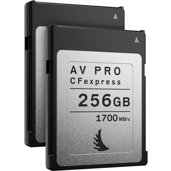 Karty pamięci Angelbird AV Pro CFexpress 2.0 Type B 256GB (1700 MB/s) Match Pack dla Canon EOS R5, 1DX Mark III