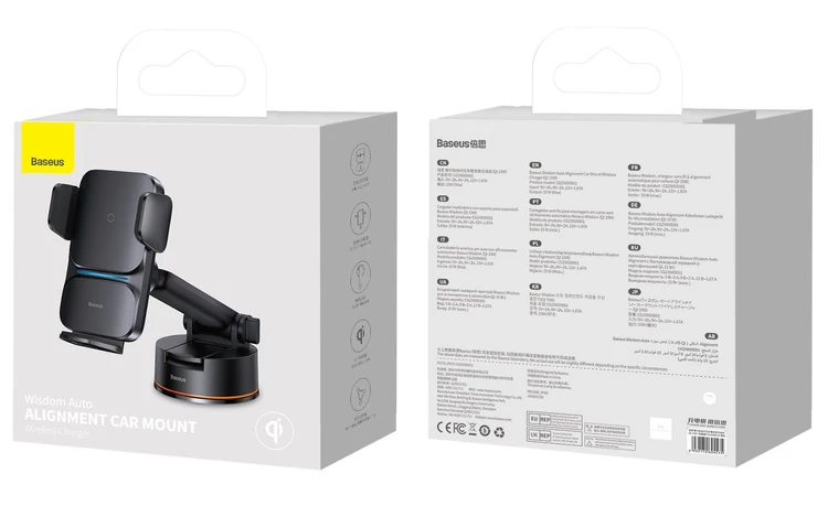 Uchwyt samochodowy z ładowarką indukcyjną