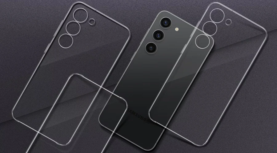 Etui Samsung Clear Case do Galaxy S23 przezroczyste