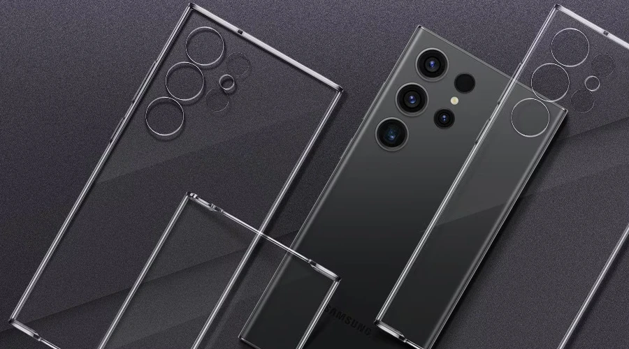 Etui Samsung Clear Case do Galaxy S23 Ultra przezroczyste