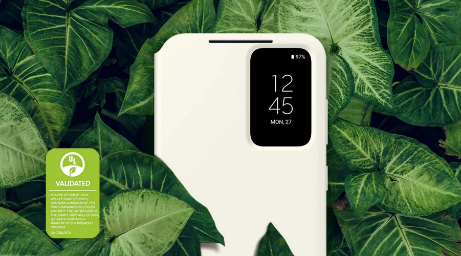 Pokrowiec Samsung Smart View Wallet Case do Galaxy S23 Phantom Black