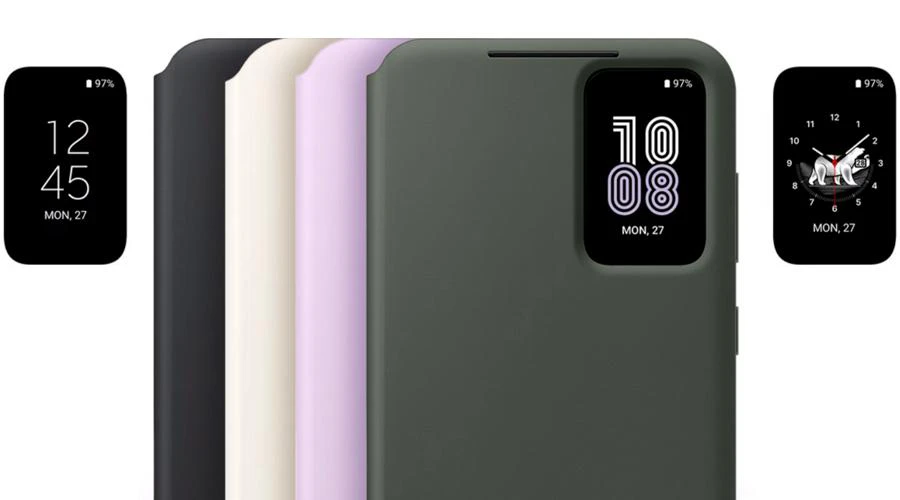 Pokrowiec Samsung Smart View Wallet Case do Galaxy S23+ Phantom Black