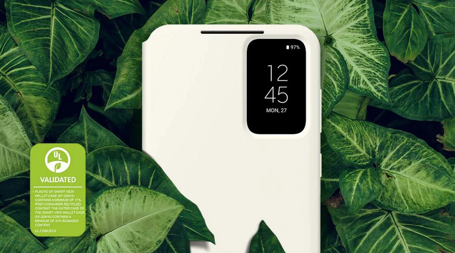 Pokrowiec Samsung Smart View Wallet Case do Galaxy S23+ Phantom Black