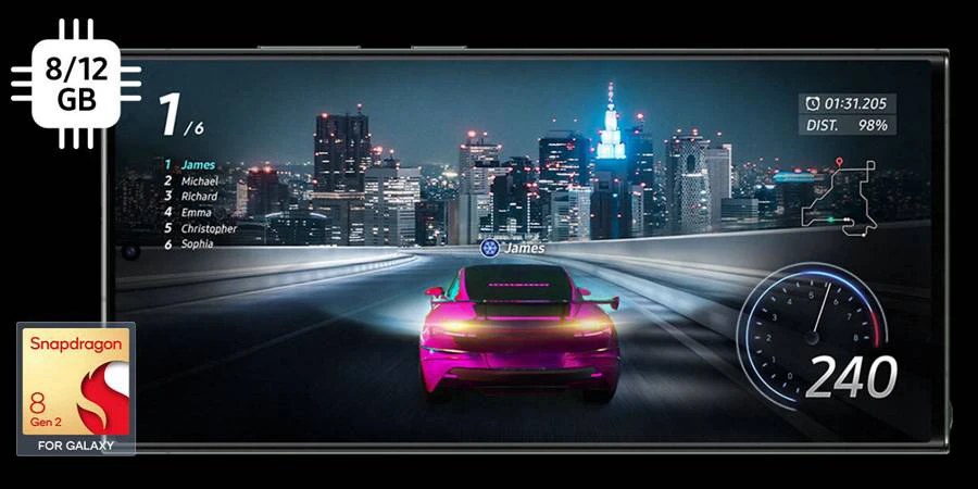 Samsung Galaxy S23 Ultra 5G 12 GB/1 TB Lavender