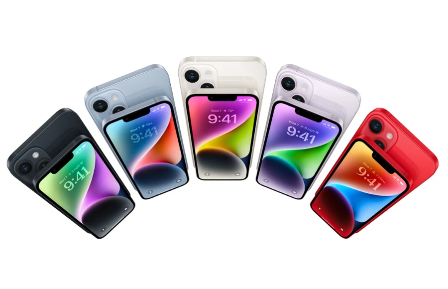 iPhone 14 256 GB księżycowa poświata