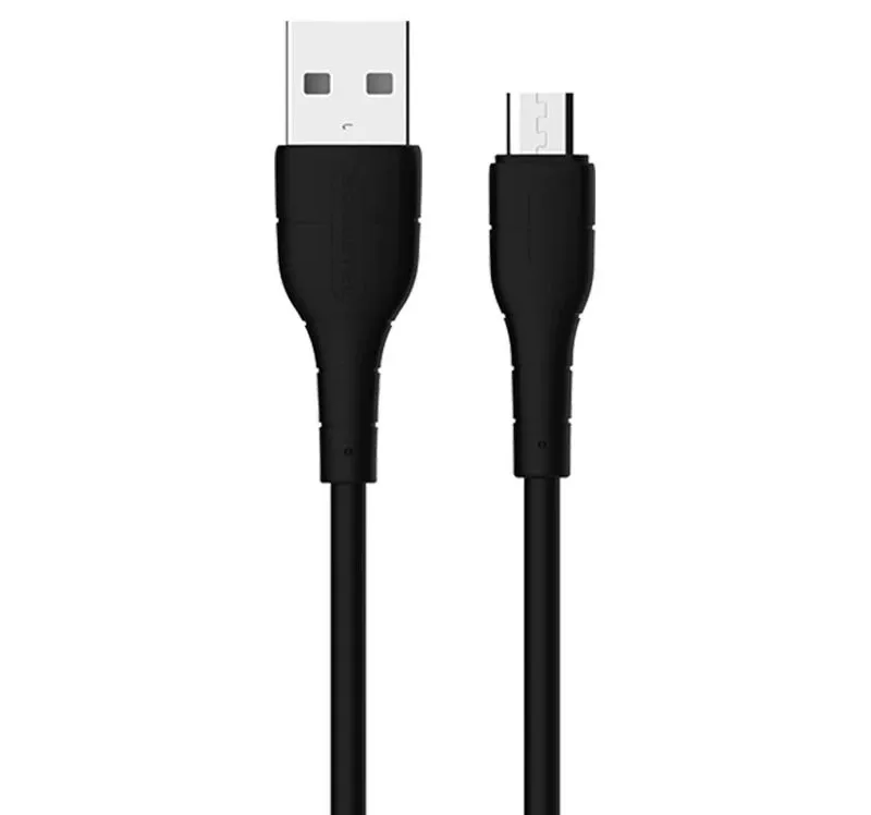 Kabel USB-A - micro USB 3.1 A 1 m Somostel czarny