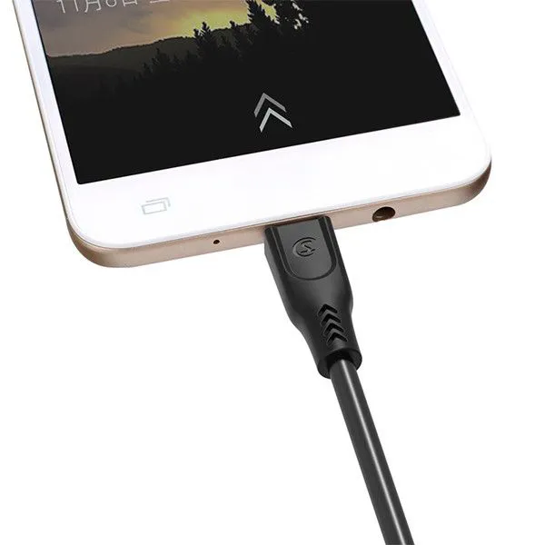 Kabel USB-A - micro USB Quick Charge Powerline  Somostel czarny