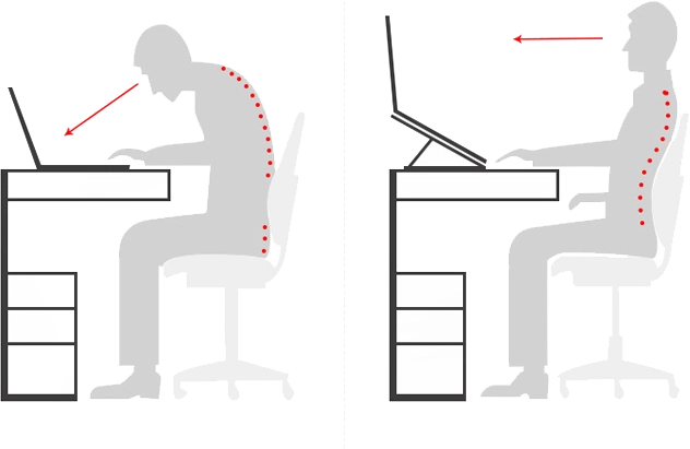 Podstawka pod laptopa czarna