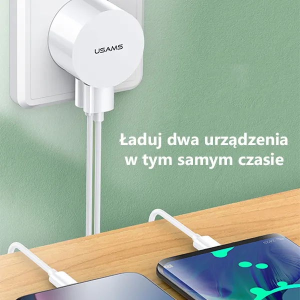 Ładowarka sieciowa dual USB