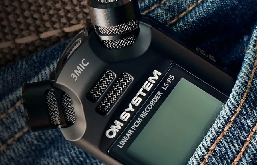 Rejestrator audio OM SYSTEM LS‑P5