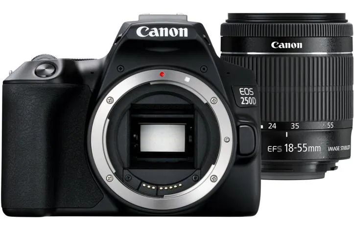 Aparat Canon EOS 250D + 18-55 IS STM