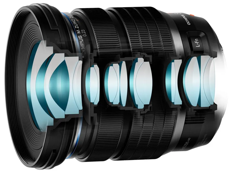 Obiektyw Olympus M.Zuiko Digital ED 8-25 mm f/4 Pro