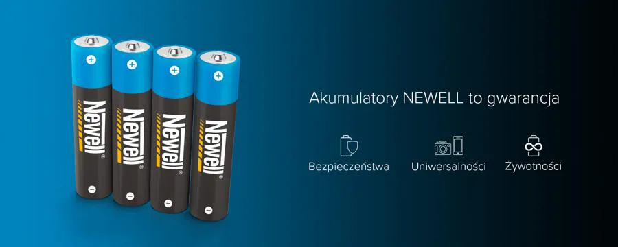 Akumulator Newell NiMH AAA 950 mAh 4 sztuki