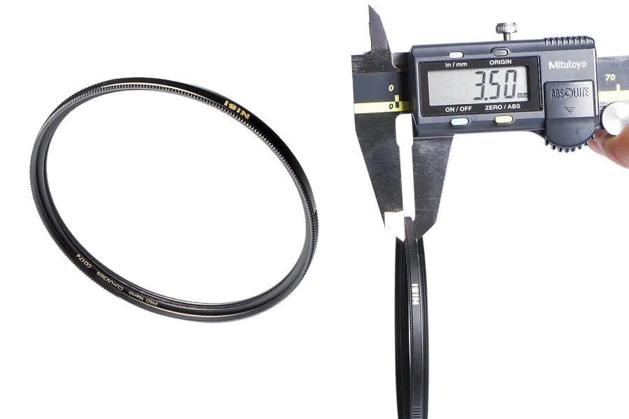 Filtr UV NiSi Pro Nano Huc 43 mm