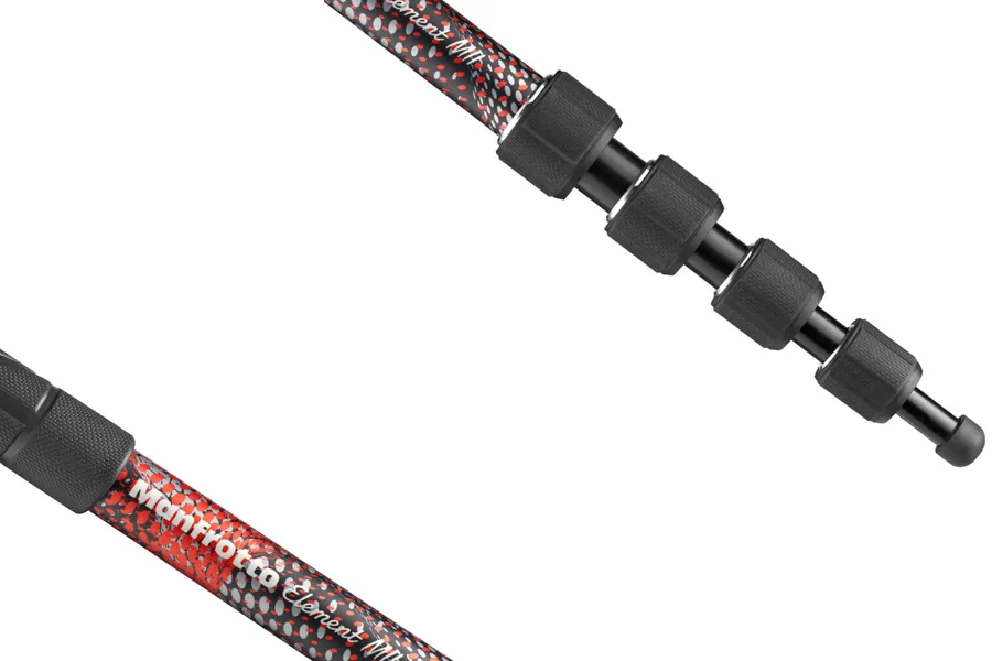Monopod Manfrotto Element MII MMELMIIA5RD czerwony