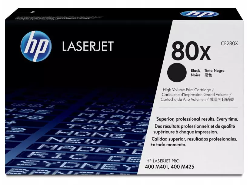 Toner HP 80X Black