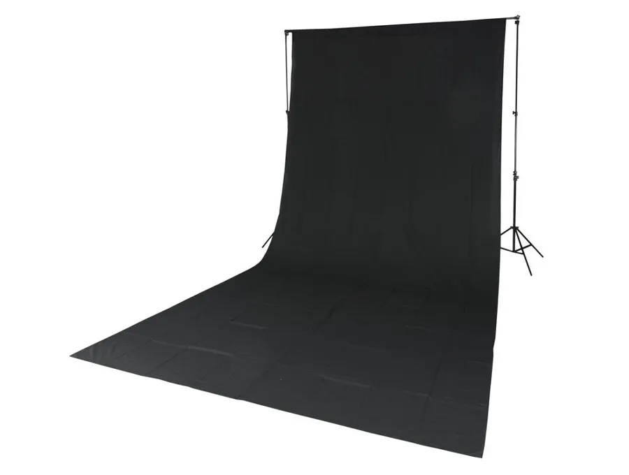 Quadralite Tło tekstylne 2.85 x 6 m czarne