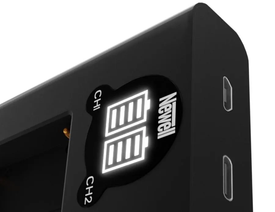 Zestaw ładowarka dwukanałowa Newell DL-USB-C i dwa akumulatory NP-F770