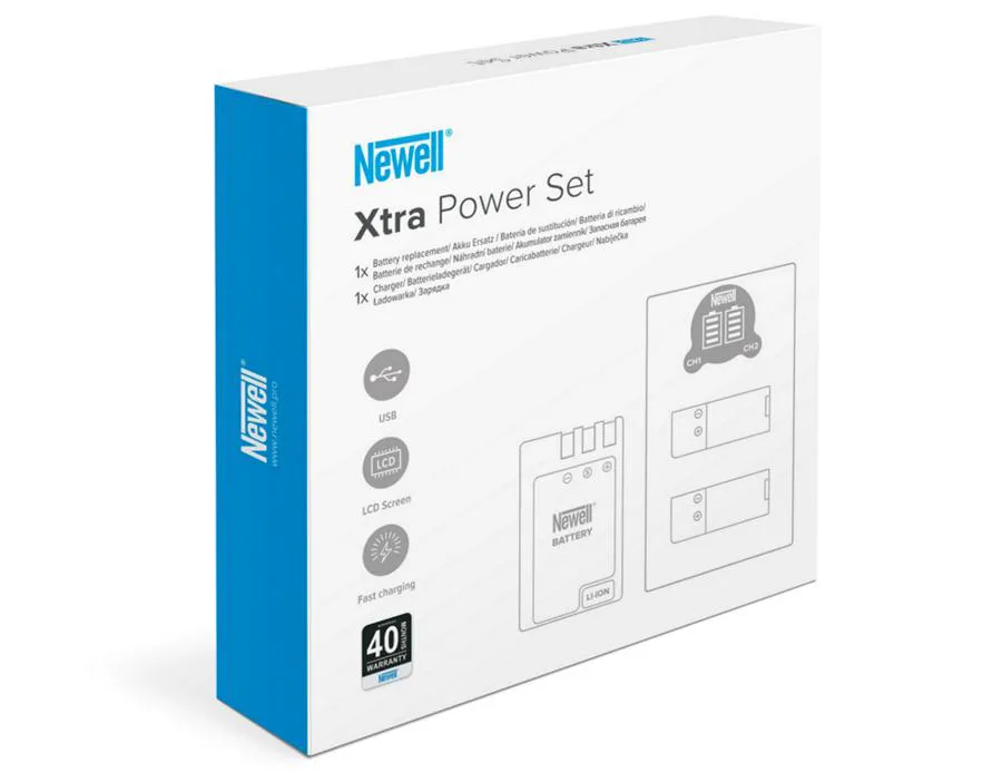 Zestaw ładowarka dwukanałowa Newell DL-USB-C i akumulator EN-EL15b