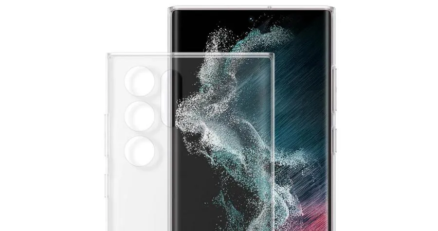 Etui Samsung Clear Cover do Galaxy S22 Ultra przezroczyste