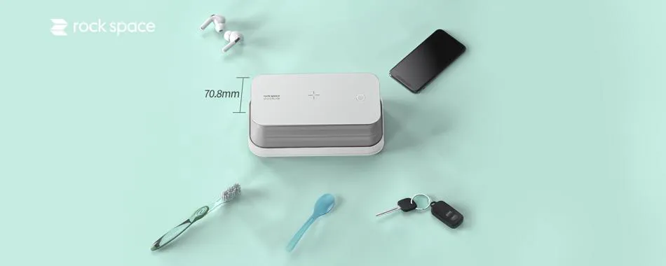 Sterylizator UV do telefonu z ładowarką indukcyjną Rock Space XW01