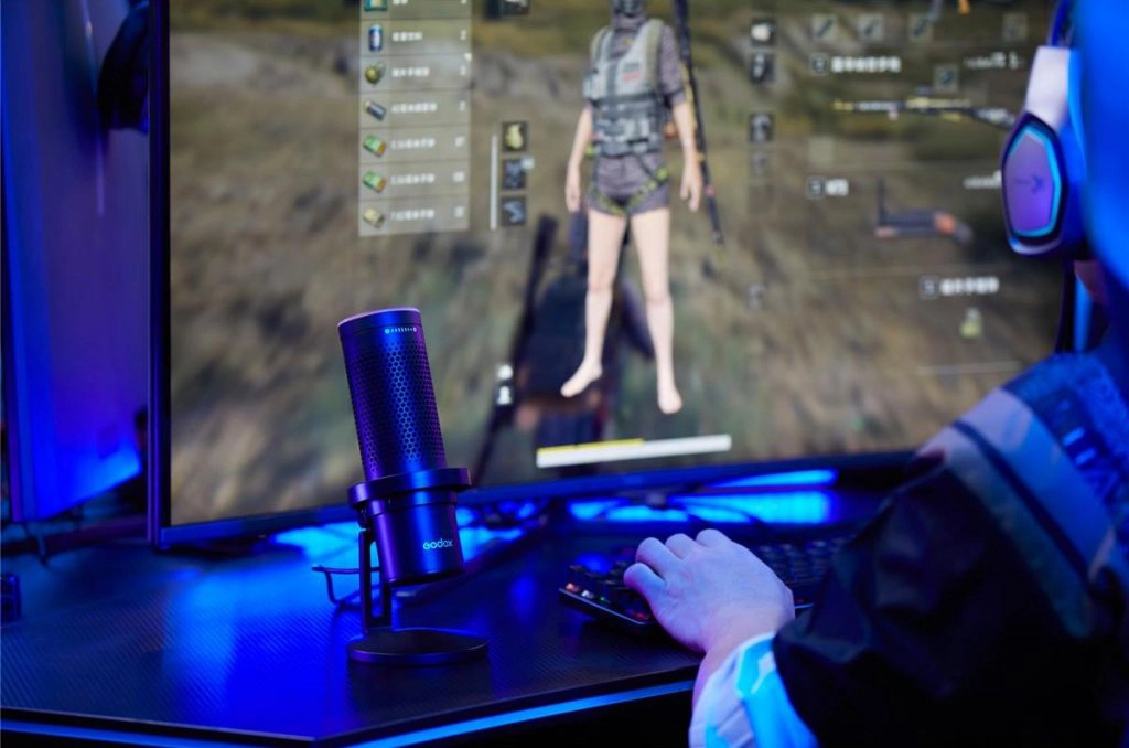  Mikrofon Godox EM68G USB E-Sport RGB 