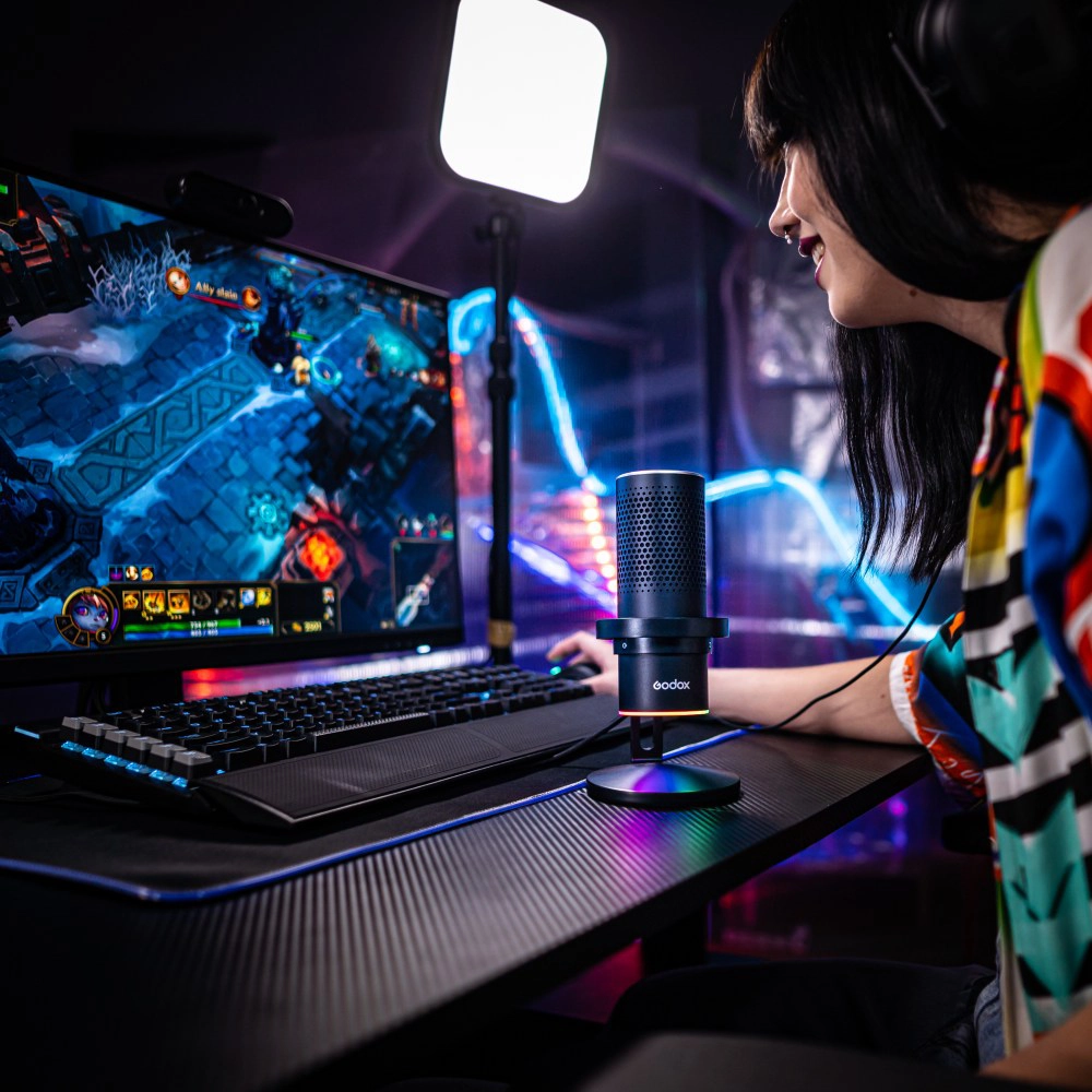Mikrofon Godox EM68X E-sport USB RGB