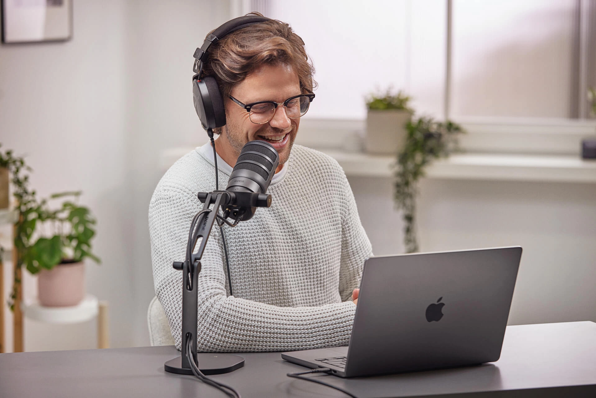 Mikrofon dynamiczny podcast Rode PodMic USB