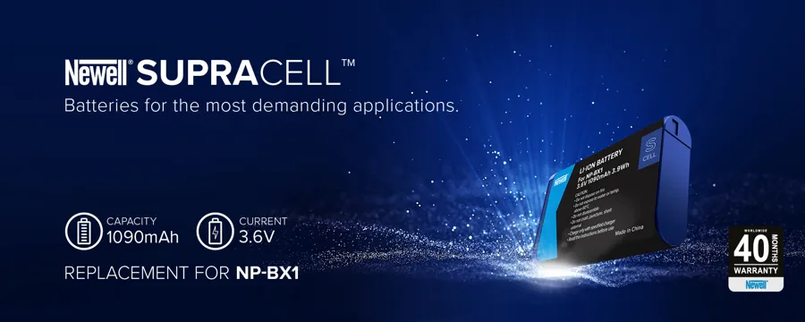 Akumulator Newell SupraCell Protect zamiennik NP-BX1 (Sony)