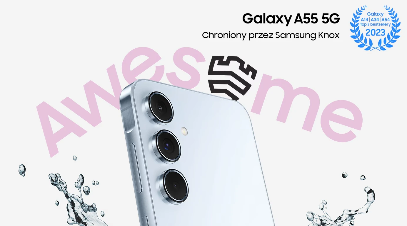  Samsung Galaxy A55 5G 8/128 GB fioletowy