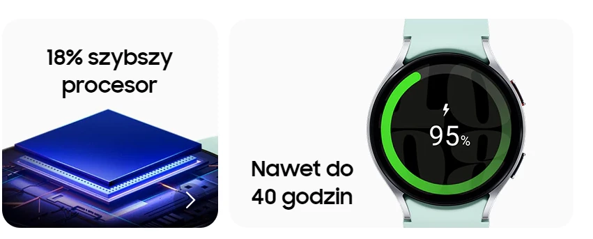 Smartwatch Samsung Galaxy Watch 6 44 mm grafitowy