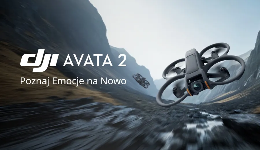 Dron DJI Avata 2 Fly More Combo (DJI Goggles 3, DJI RC Motion 3, 3 akumulatory)