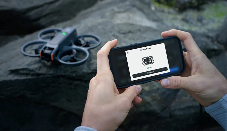 Dron DJI Avata 2 Fly More Combo (DJI Goggles 3, DJI RC Motion 3, 3 akumulatory)