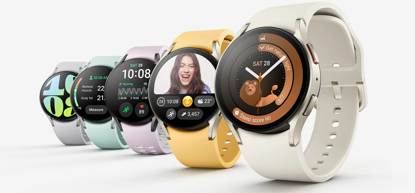 Smartwatch Samsung Galaxy Watch 6 44 mm srebrny