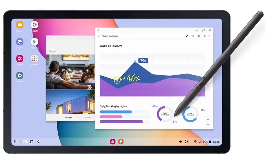 Samsung Galaxy Tab S6 Lite 2022 P613 10.4 cala 4/128 GB / Wi-Fi szary