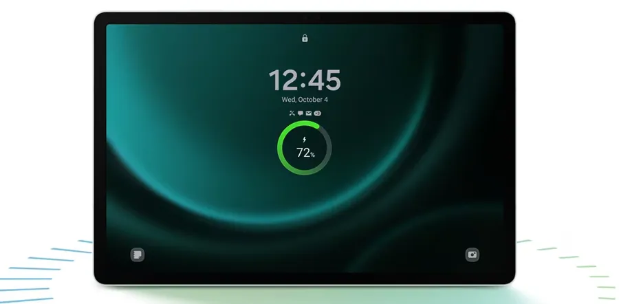 Samsung Galaxy Tab S9 FE X510 10.9 cala 6/128 GB / Wi-Fi / rysik S-Pen / srebrny