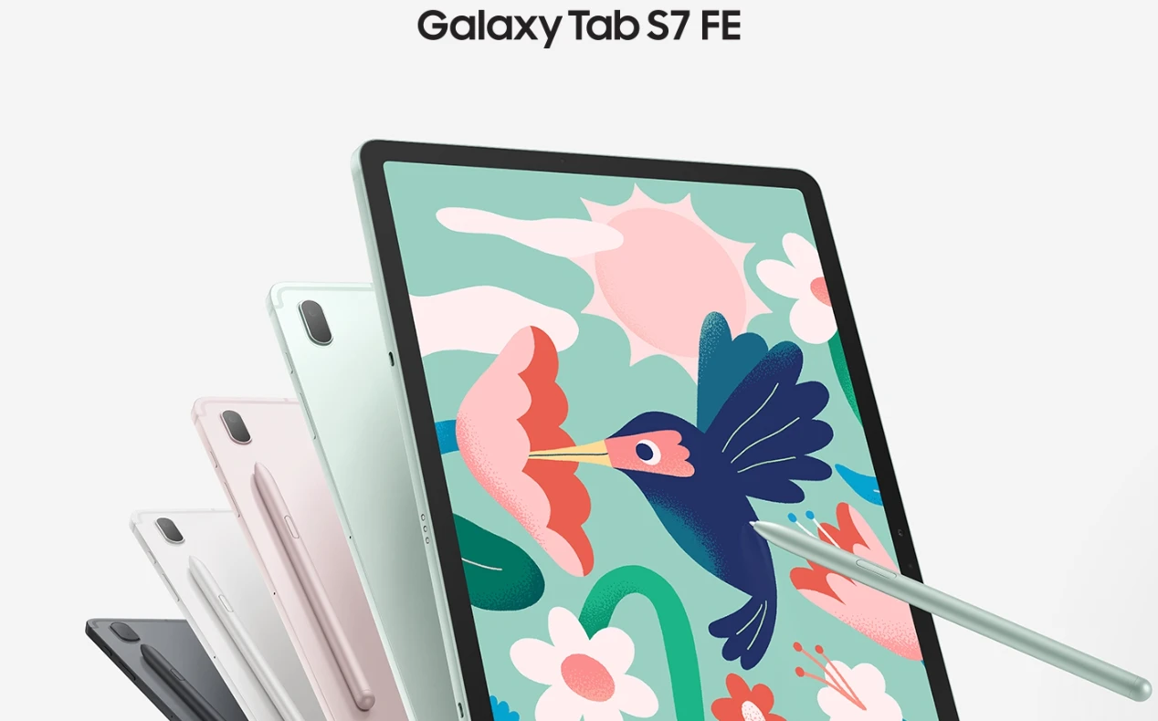 Samsung Galaxy Tab S7 FE 12"4 5G 4/64 GB zielony + rysik S-Pen