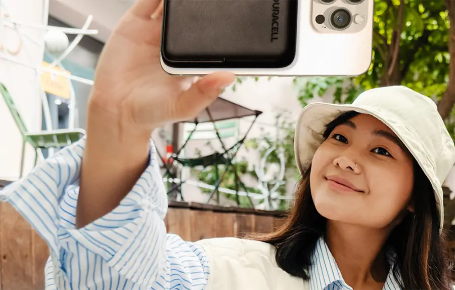 Powerbank magnetyczny Duracell DRPB3020A, Micro5 5000 mAh czarny