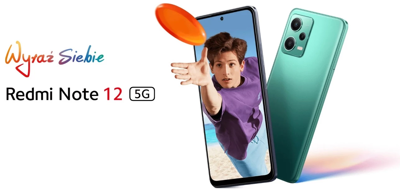Xiaomi Redmi Note 12 5G 4/128 GB szary