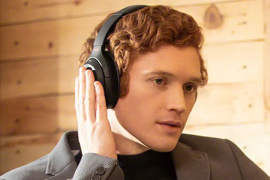 Słuchawki bezprzewodowe Sony WH-1000XM4 czarne