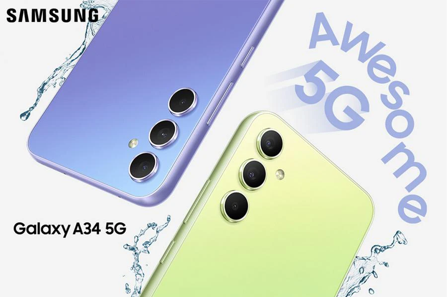 Samsung Galaxy A34 5G 6/128 GB Awesome Lime