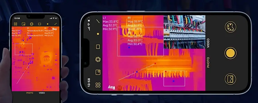 Kamera termowizyjna do smartfona Xinfrared T2S+ - USB-C