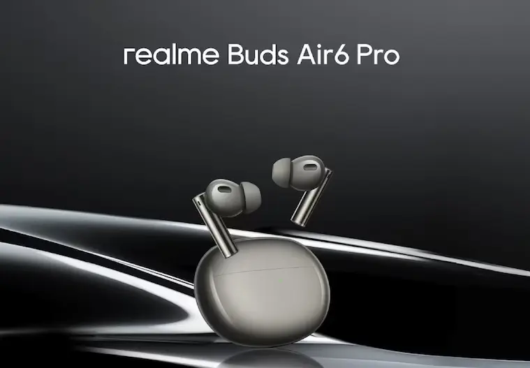 Słuchawki realme Buds Air 6 Pro czarne